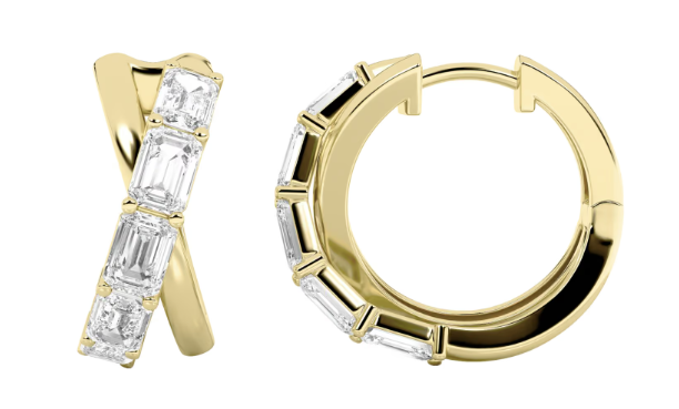 SIGNATURE COLLECTION-LAB GROWN DIAMOND EARRINGS