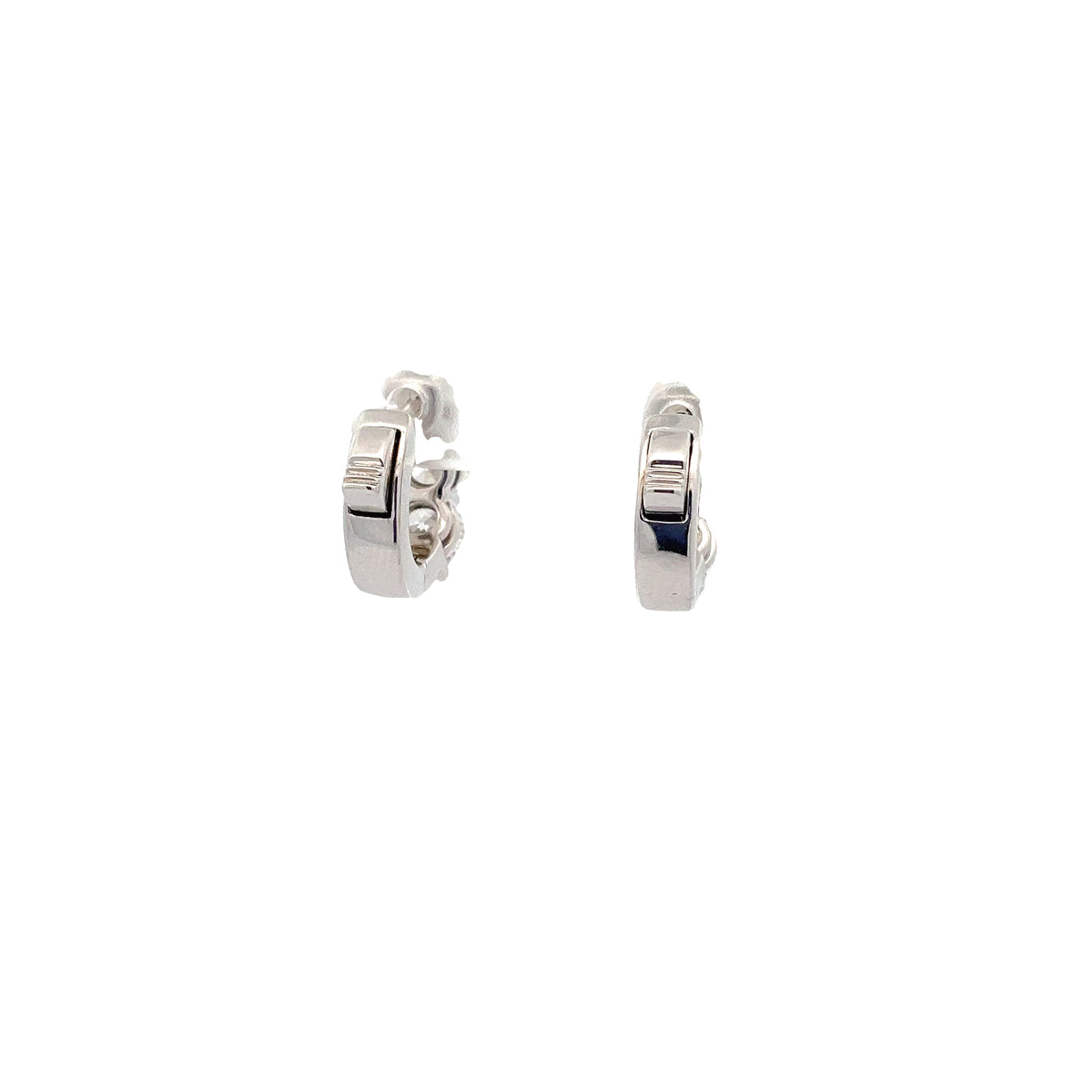 LAB GROWN  ROUND DIAMONDS 3.01CTW HOOPS