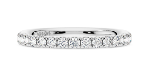 LAB GROWN ROUND DIAMONDS 0.27ctw PRONG SET BAND