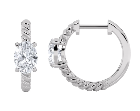 SIGNATURE COLLECTION-LAB GROWN DIAMOND EARRINGS