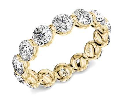 PRECIOUS METAL WEDDING BANDS-DIAMOND