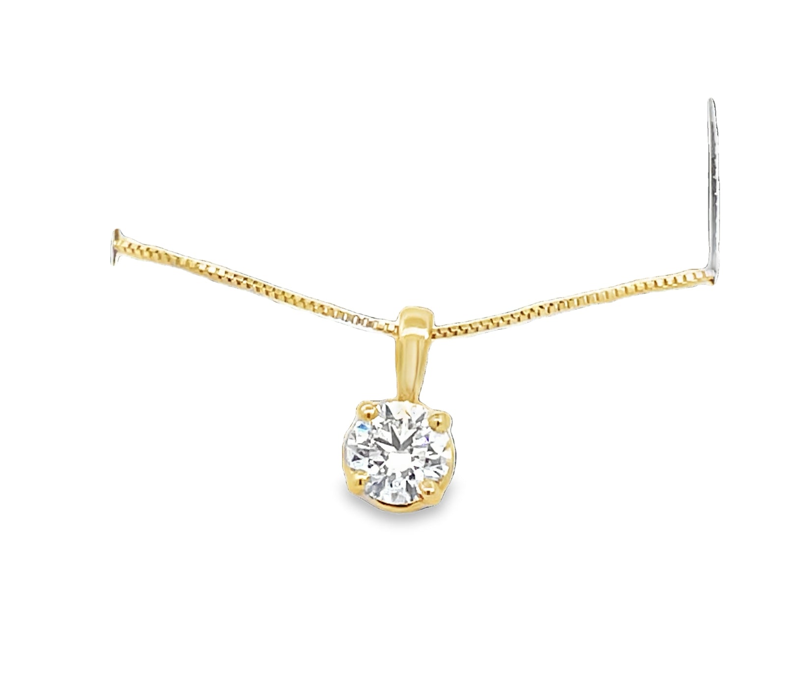 LAB GROWN DIAMOND 0.50ct SOLITAIRE PENDANT