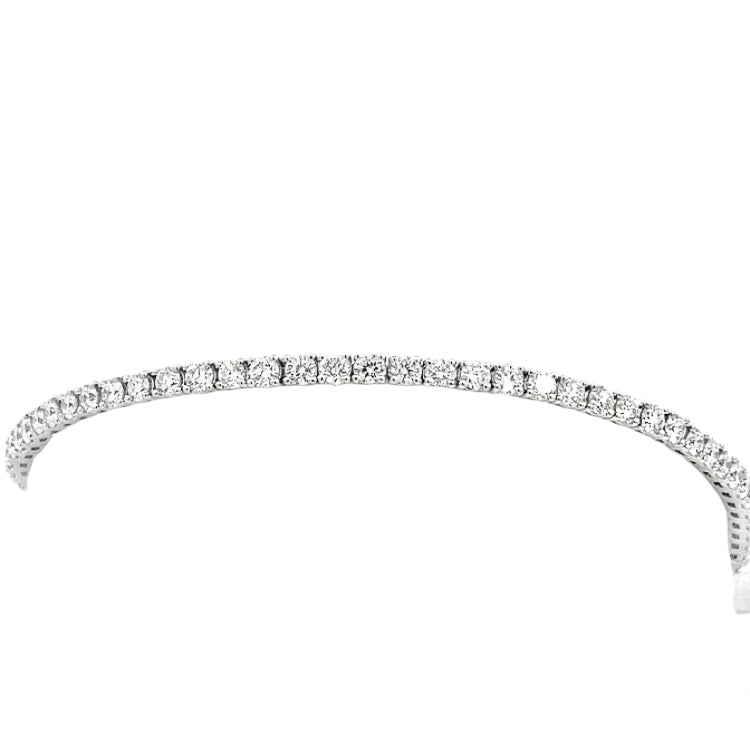 LAB GROWN ROUND DIAMONDS 2.95CTW TENNIS BRACELET