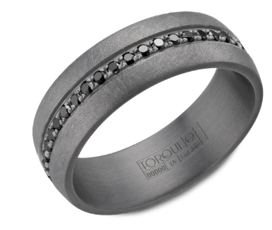 Alternative Metal Wedding Bands-Tantalum