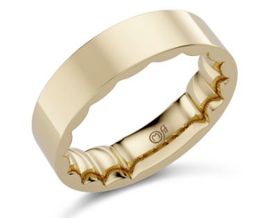 Precious Metal Wedding Bands-YELLOW GOLD