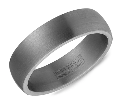 Alternative Metal Wedding Bands-Tantalum