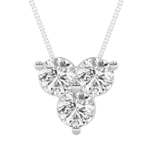 LAB GROWN ROUND DIAMONDS 1ctw PENDANT