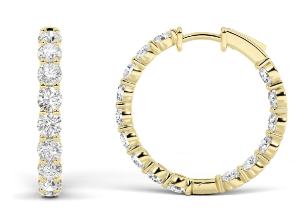 SIGNATURE COLLECTION-LAB GROWN DIAMOND EARRINGS