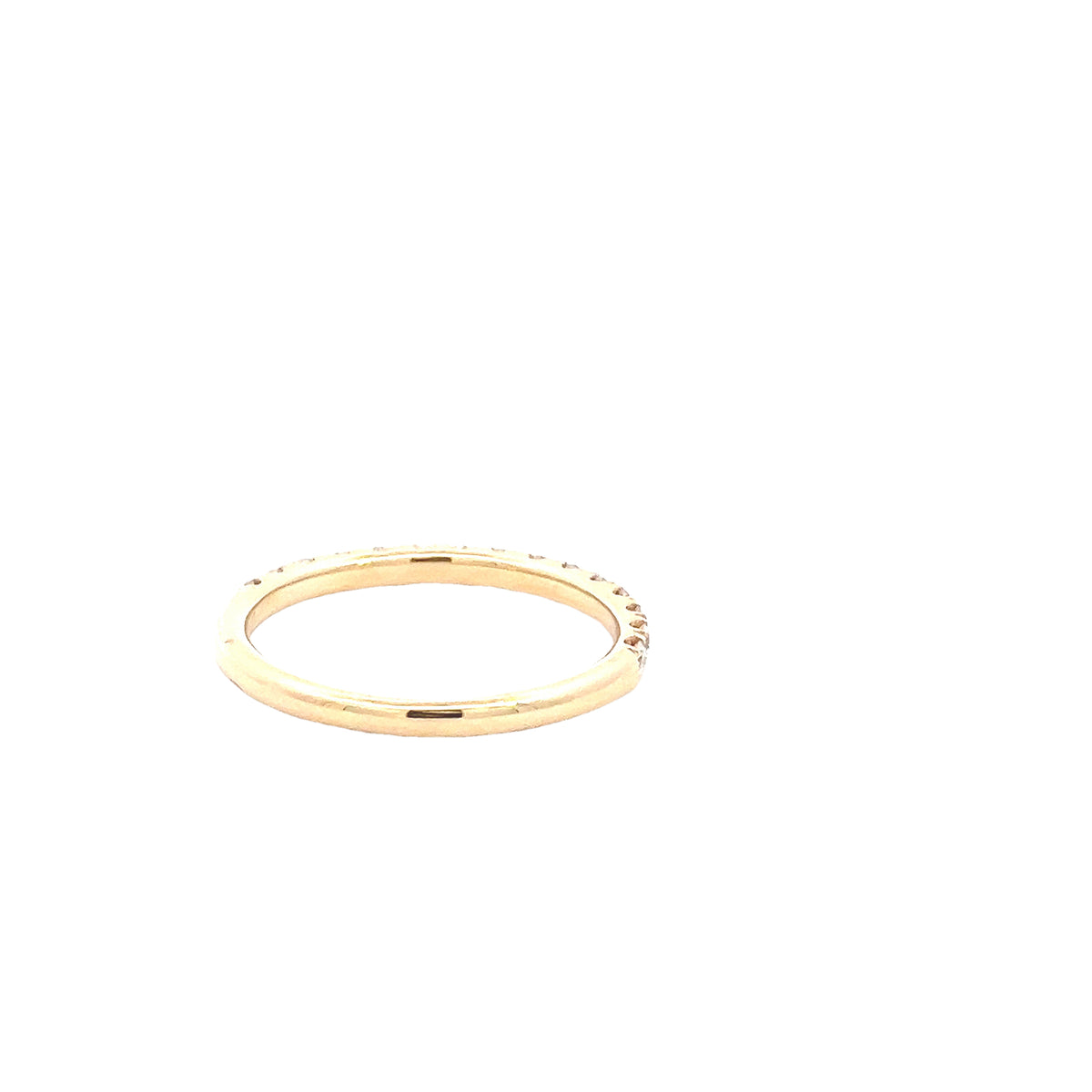 LAB GROWN ROUND DIAMONDS 0.39ctw PRONG SET BAND