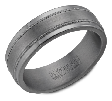 Alternative Metal Wedding Bands-Tantalum