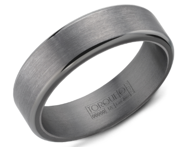 Alternative Metal Wedding Bands-Tantalum