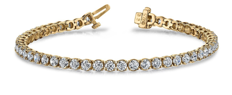 LAB GROWN ROUND DIAMONDS 2.08CTW TENNIS BRACELET